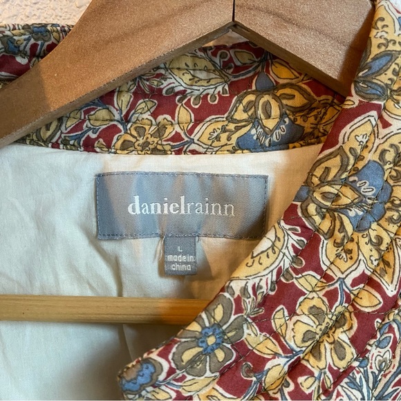 Anthropologie Quilted Patterned Kimono Size Large - Picture 5 of 7